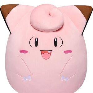 Clefairy 20 Inch Squishmallow Pokemon Jumbo Exclusive Plush